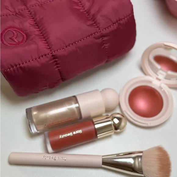 Rare Beauty Blush Set in Pink and Cream
